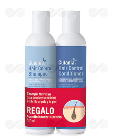 PACK CUTANIA HAIR CONTROL (SHAMPOO+CONDITIONER)