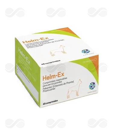 HELM-EX MASTICABLE PERRO GRDE 48 COMPRIMIDOS
