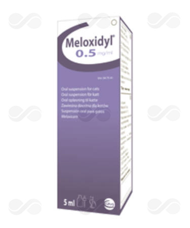 MELOXIDYL ORAL GATO 0,5 MG/ML 5 ML