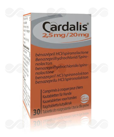 CARDALIS 2.5/20 S 30 COMPRIMIDOS