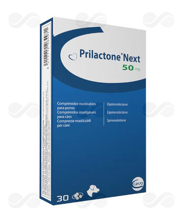 PRILACTONE NEXT 50 MG 30 COMPRIMIDOS MASTICABLES