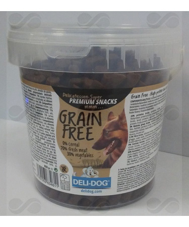 DELIDOG GRAIN FREE 800 GR
