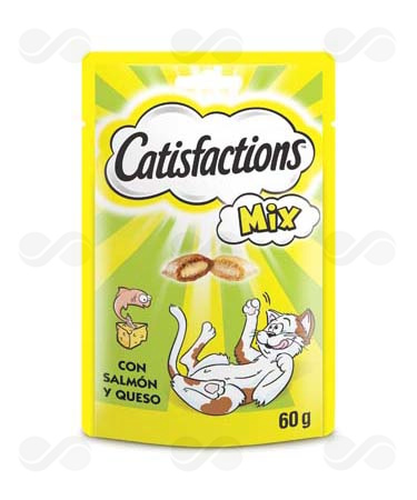 CATISFACTIONS MIX QUESO&SALMON 6x60 GR