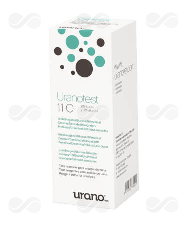 URANOTEST 11C TIRAS ORINA 25 UDS