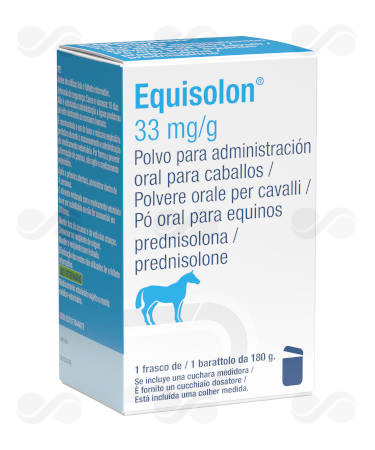 EQUISOLON 33 MG/G POLVO ORAL 180 GR