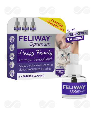FELIWAY OPTIMUM 3 PACK REC 3 MESES