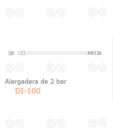 PROLONGADOR EQUIPO GOTERO BD 100 CM 1 UD