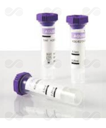 TUBO AQUISEL MINI 1 ML (K3E/EDTA 3K) 100 UDS