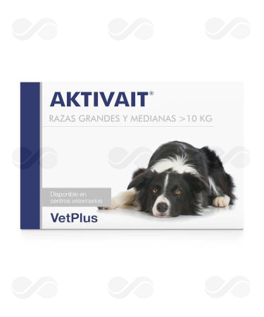 AKTIVAIT PERROS RAZAS GRANDES Y MEDIANAS 60 COMP