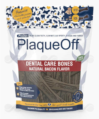 PLAQUE OFF BONES BACON 482 GR