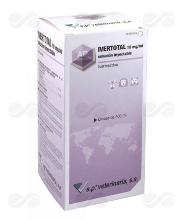 IVERTOTAL 10 MG/ML INY 500 ML