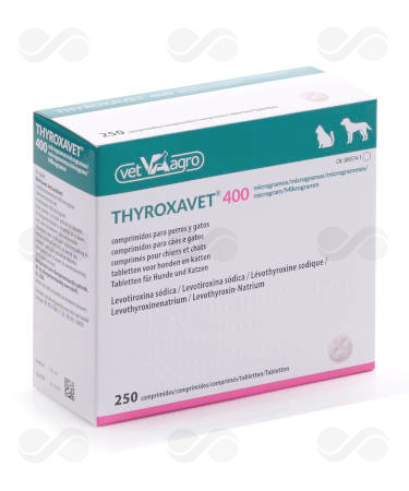 THYROXAVET 400 250 COMPR