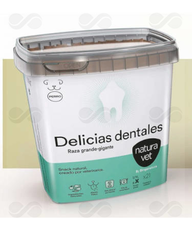 NATURA VET DOG DELICIAS DENTAL MAXI-GIGANT 500 GR
