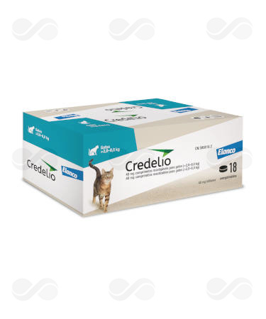 CREDELIO GATOS 48 MG (2-8 KG) 18 COMPRIMIDOS
