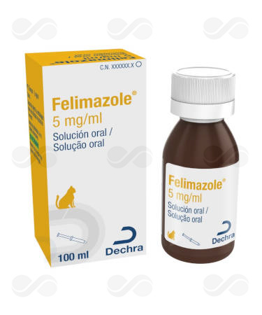 FELIMAZOLE 5 MG/ML SOL ORAL GATOS 100 ML