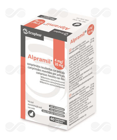 ALPRAMIL GATO 2 KG 40 COMP 4/10 MG