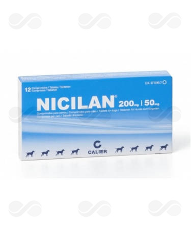 NICILAN 200/50 MG 12 COMPRIMIDOS