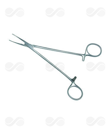 PINZA MOSQUITO C/DIENTE RECTA 13 CM CAL A