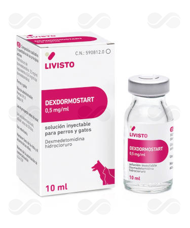 DEXDORMOSTART 0,5 MG/ML SOL INYECT 10 ML