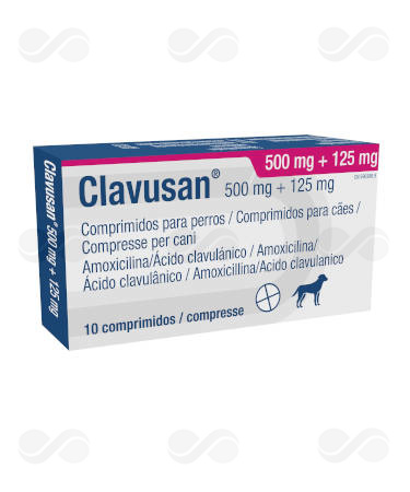 CLAVUSAN 500 + 125 MG 10 COMPRIMIDOS