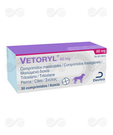 VETORYL 60 MG 30 COMP MASTICABLES PERROS