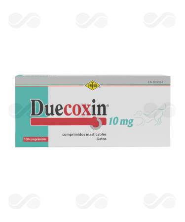 DUECOXIN 10 MG 100 COMP MASTICABLES PERROS