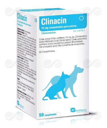 CLINACIN 75 MG 50 COMP PERRO