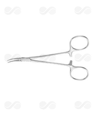 PINZA HEMOSTATICA MICRO-HALSTED 1 x 2 DIENTES 125 MM
