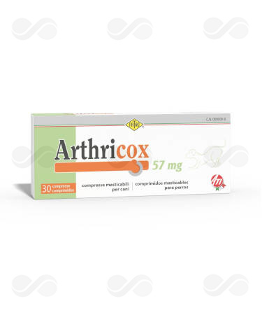 ARTHRICOX 57 MG 30 COMPR MASTICABLES PERROS