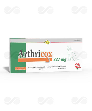 ARTHRICOX 227 MG 30 COMPR MASTICABLES PERROS
