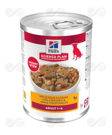 SP CAN ADULT ESTOFADO POLLO & VERDURAS 12x363 GR
