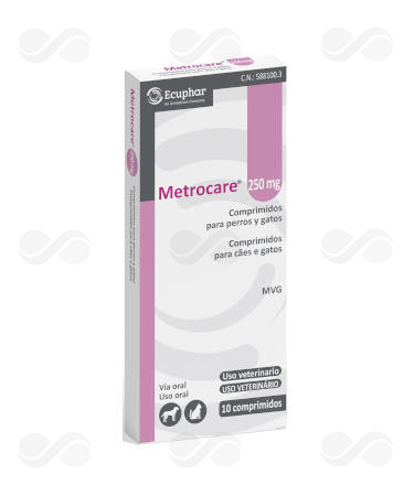 METROCARE 250 MG 10 COMPRIMIDOS