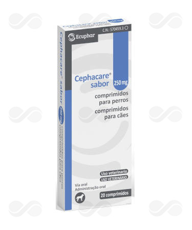 CEPHACARE 250 MG 20 COMPRIMIDOS