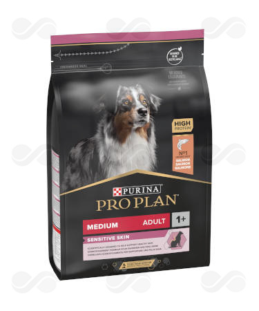 PPDOG MEDIUM ADULT SKIN SALMON 3 KG