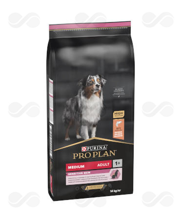 PPDOG MEDIUM ADULT SKIN SALMON 14 KG