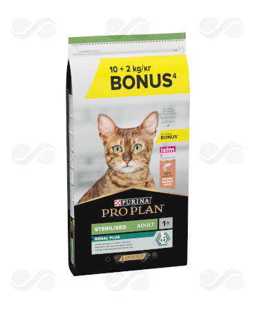 PPCAT ESTERILIZADO SALMON 10 KG + 2 KG