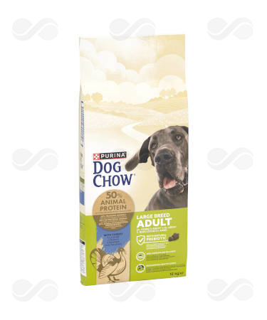 DOG CHOW PUPPY LARGE BREED PAVO 12 KG