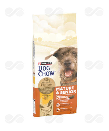 DOG CHOW MATURE SENIOR POLLO 12 KG