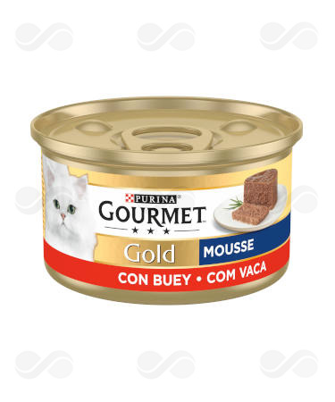 GOURMET GOLD MOUSSE BUEY 24x85 GR