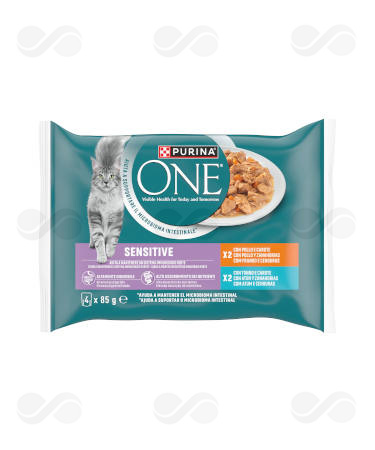 ONE CAT HUMEDO SENSITIVE 4x85 GR