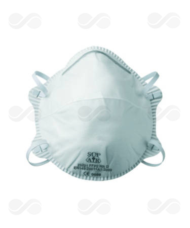 MASCARILLA C/FILTRO FFP2 S/VALVULA 1 UD