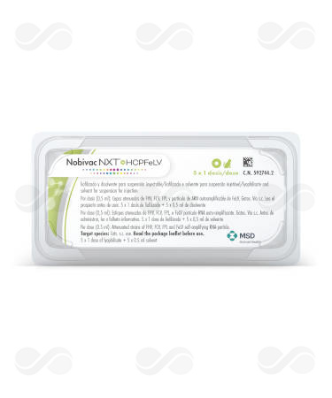 NOBIVAC NXT HCP FELV 5 x 1 DS
