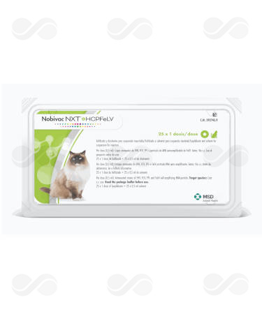 NOBIVAC NXT HCP FELV 25 x 1 DS