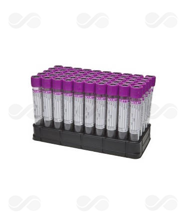 TUBO VACUETTE EDTA 9 ML 50 UDS